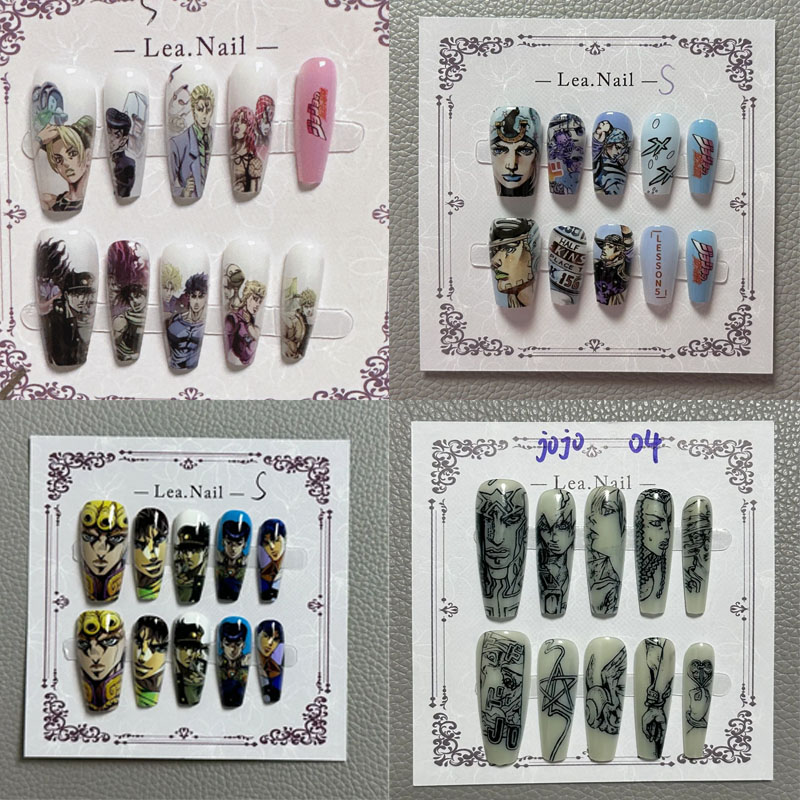 Nail Art Nail Art - JOJO Nail Art estudiante Anime figura