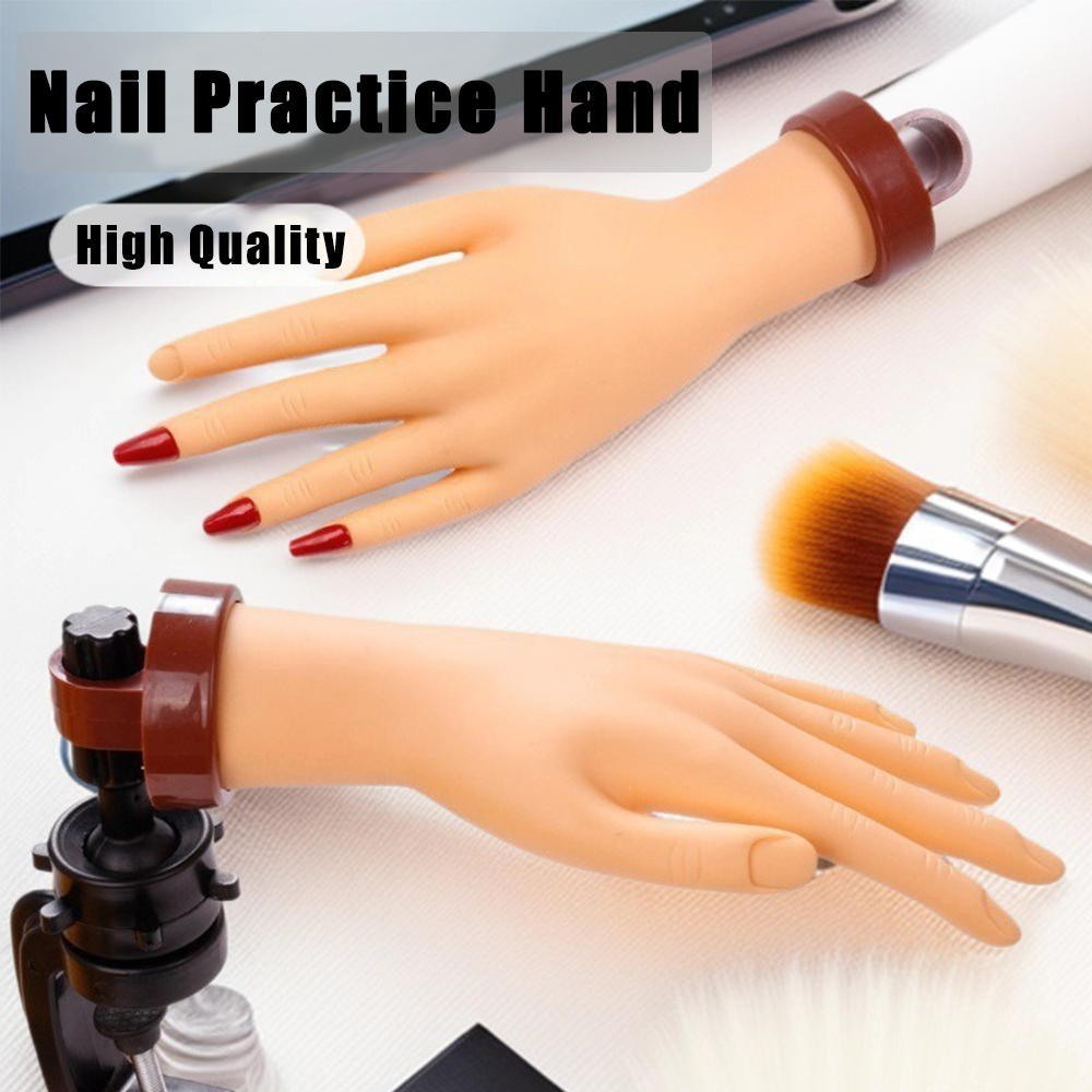 Nail Art Fake - Uñas postizas de mano para práctica
