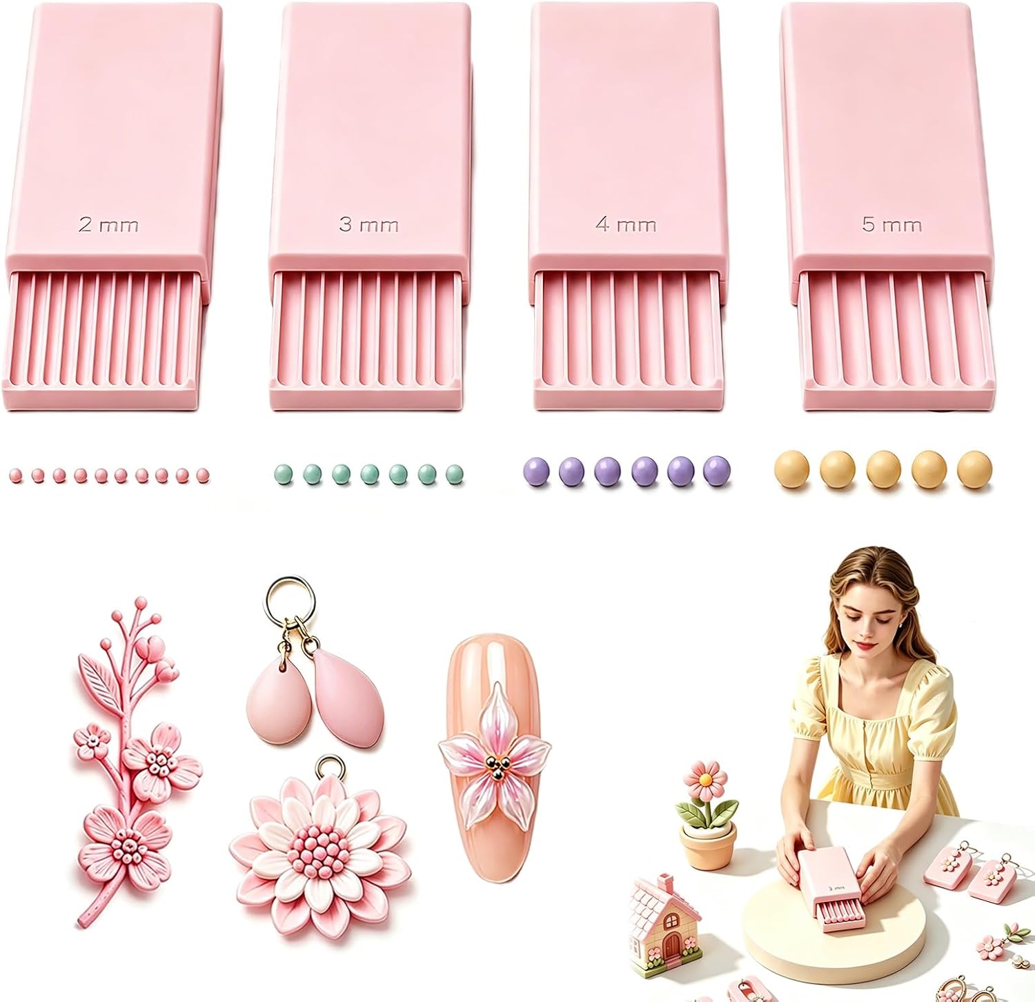 Nail Art Nail Art - Herramienta para hacer bolas de gel