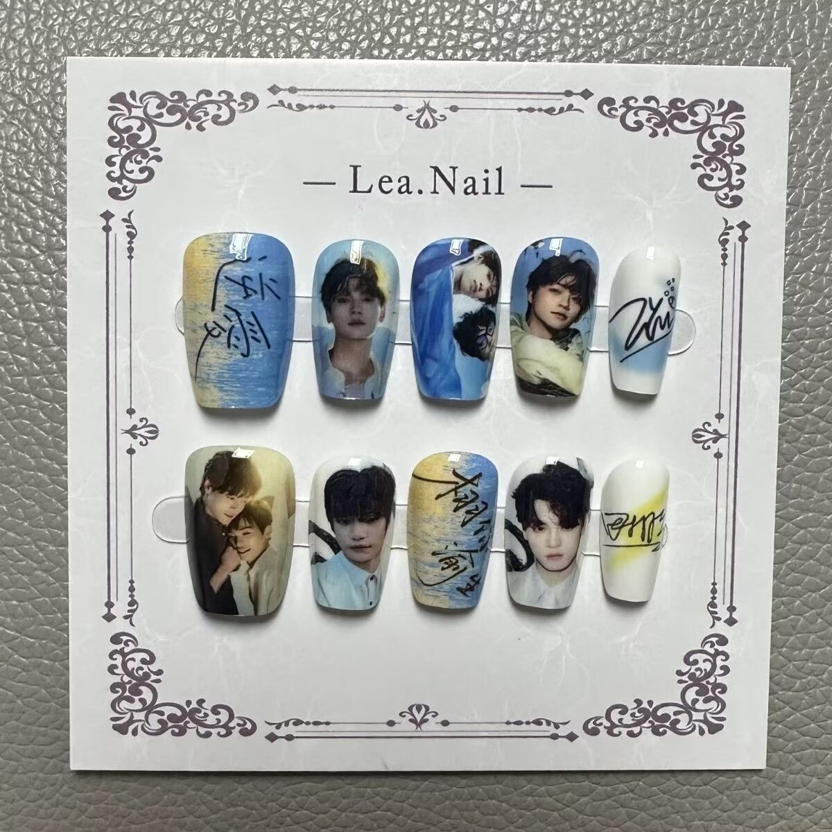 Nail Art Nail Art - Set de Uñas con Diseño de