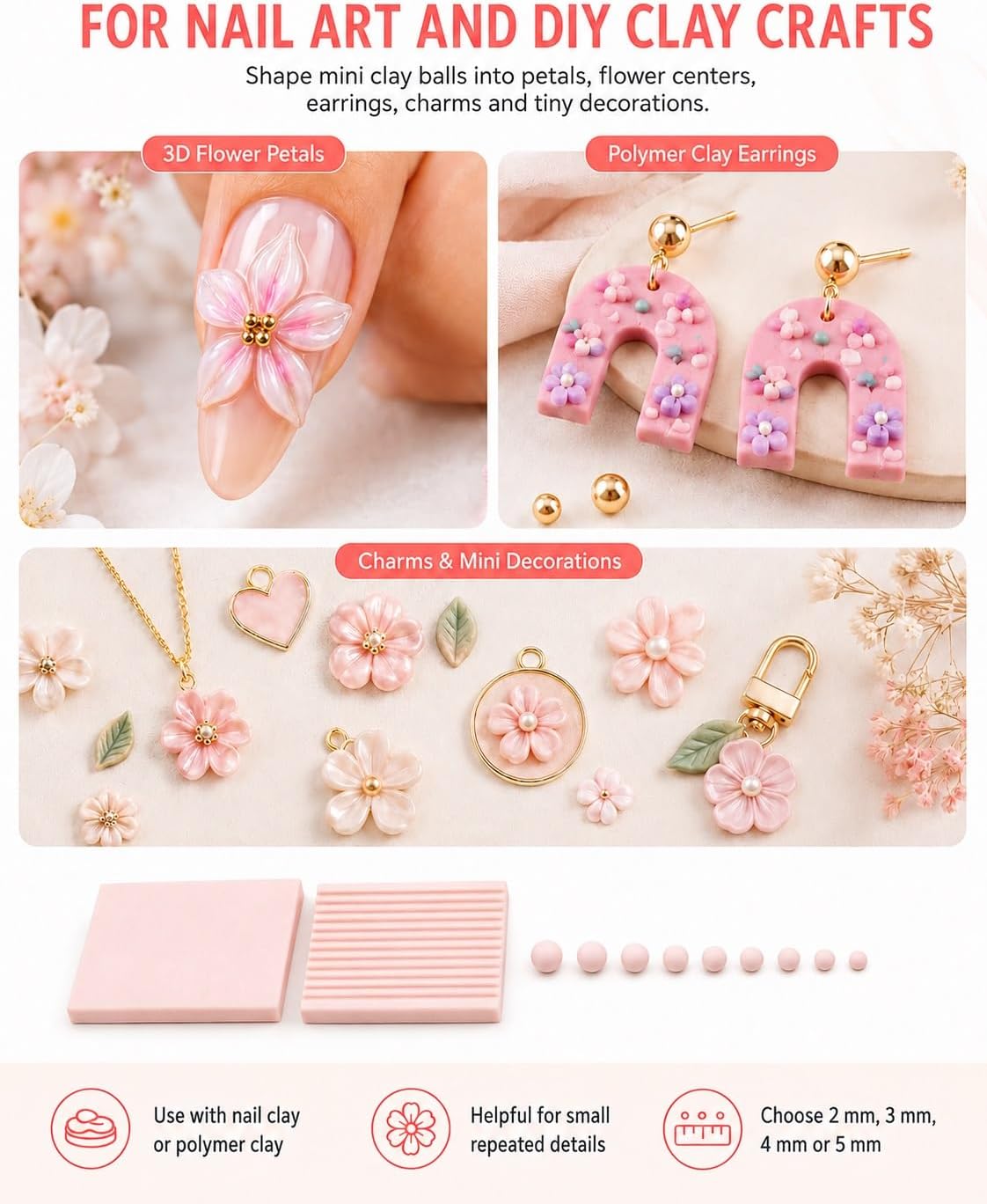 Juego de 4 Herramientas para H - Nail Art Nail Art reseña y precio