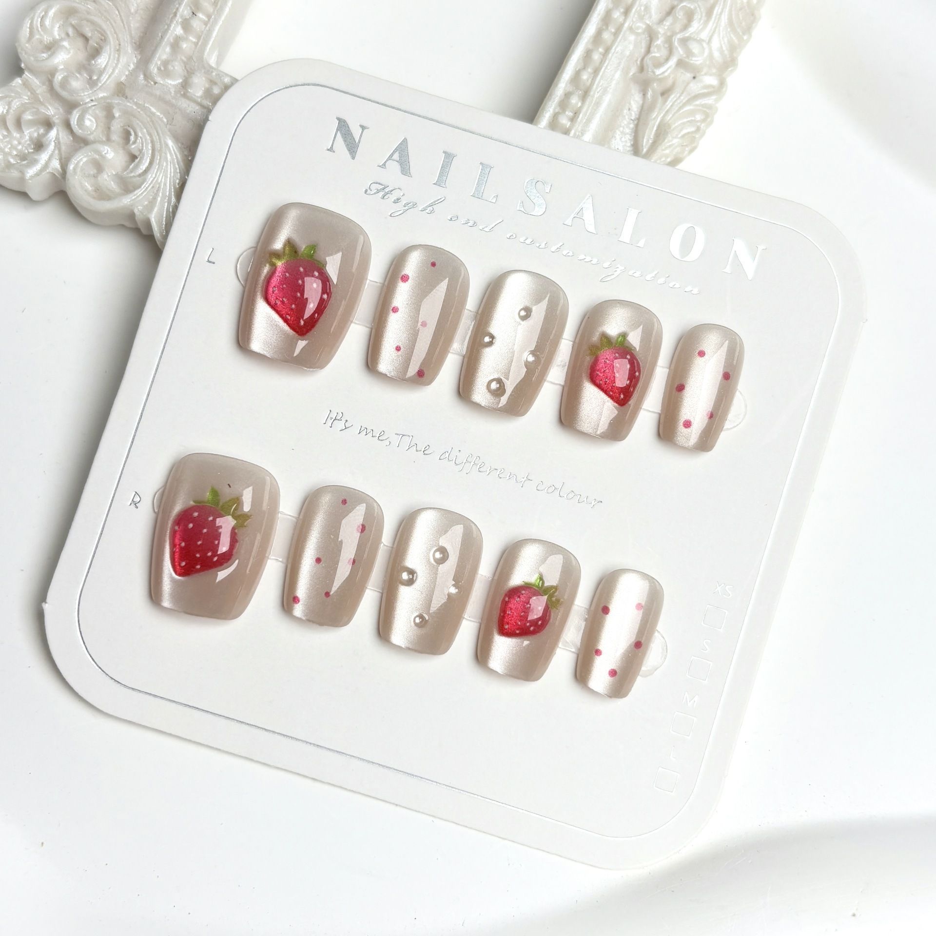 10 Uds. De uñas postizas cuadr - Nail Art Fake reseña y precio