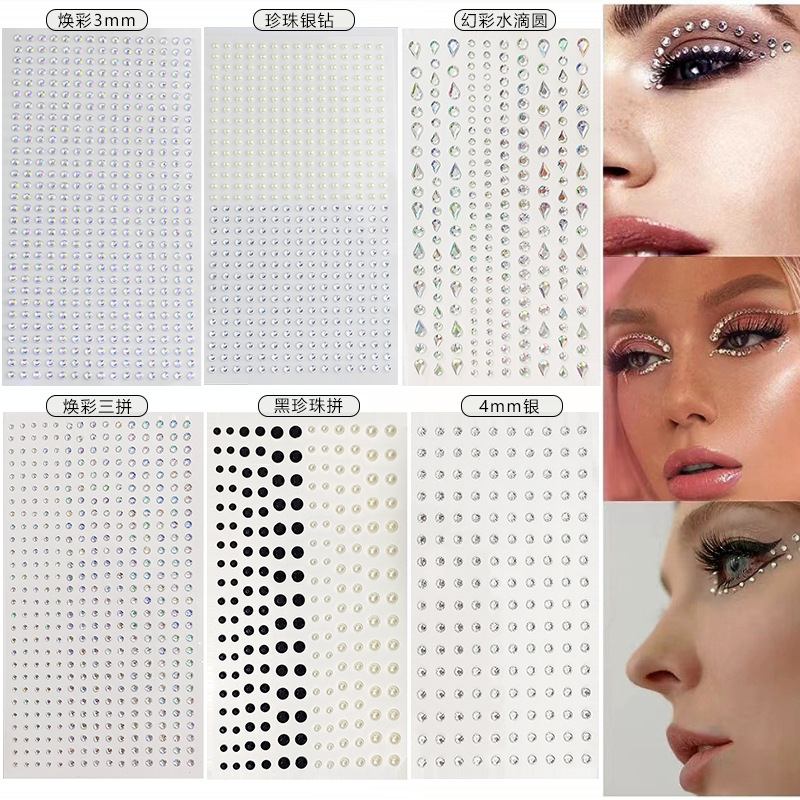 Diamantes de imitación blancos - Nail Art Nail Art reseña y precio