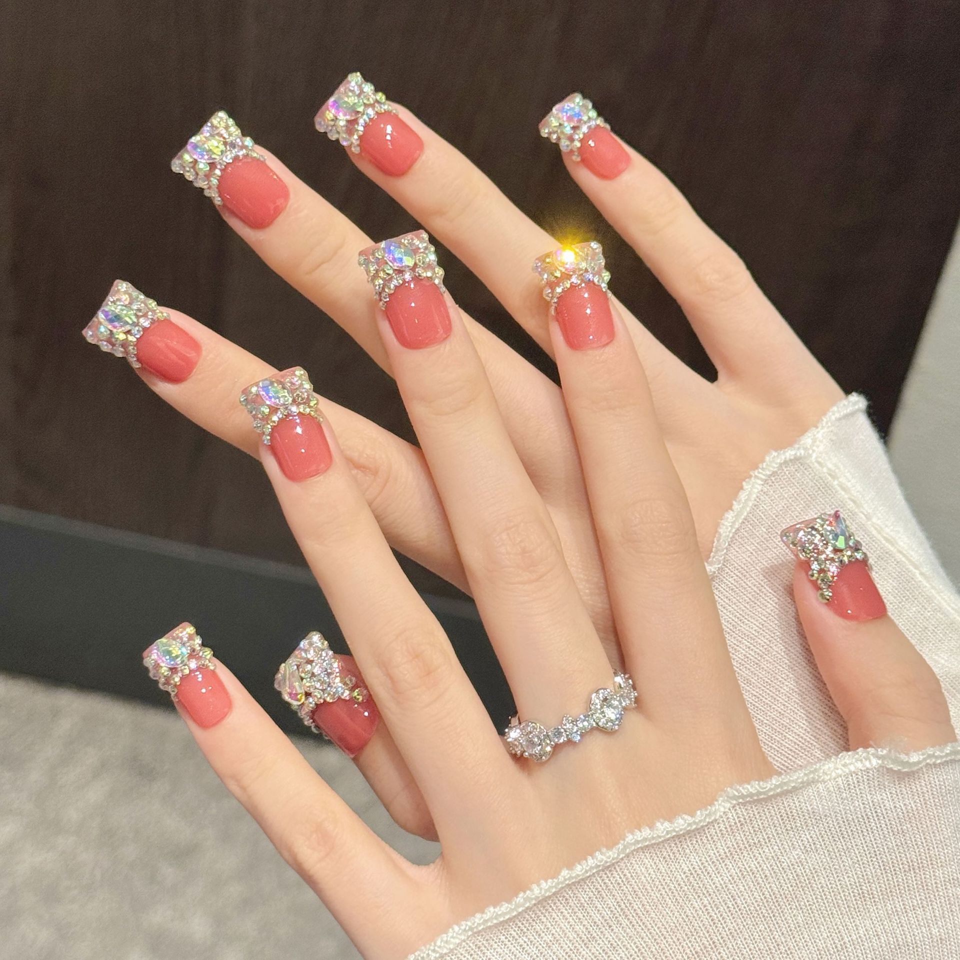 10 Uds. De uñas postizas de pi - Nail Art Fake reseña y precio
