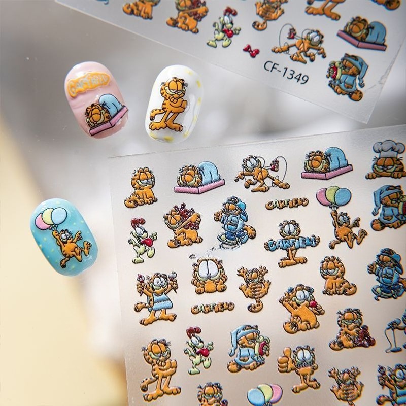 Nuevas pegatinas de uñas Garfi - Nail Art Nail Art reseña y precio