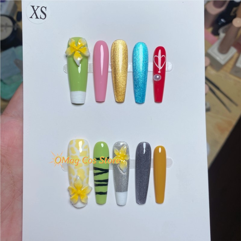 Uñas Postizas con Diseño de Oj - Nail Art Nail Art reseña y precio