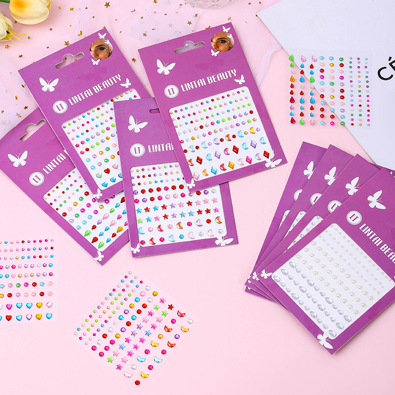Pegatinas de Gemas Faciales Au - Nail Art Nail Art reseña y precio