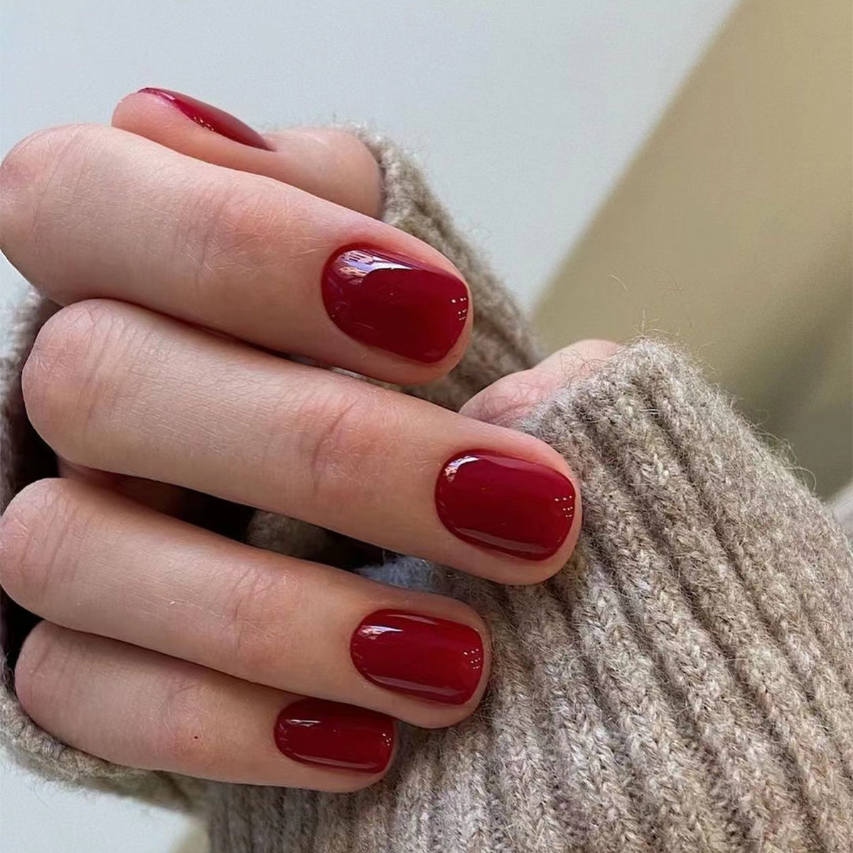 24 Uds. De uñas postizas redon - Nail Art Fake reseña y precio