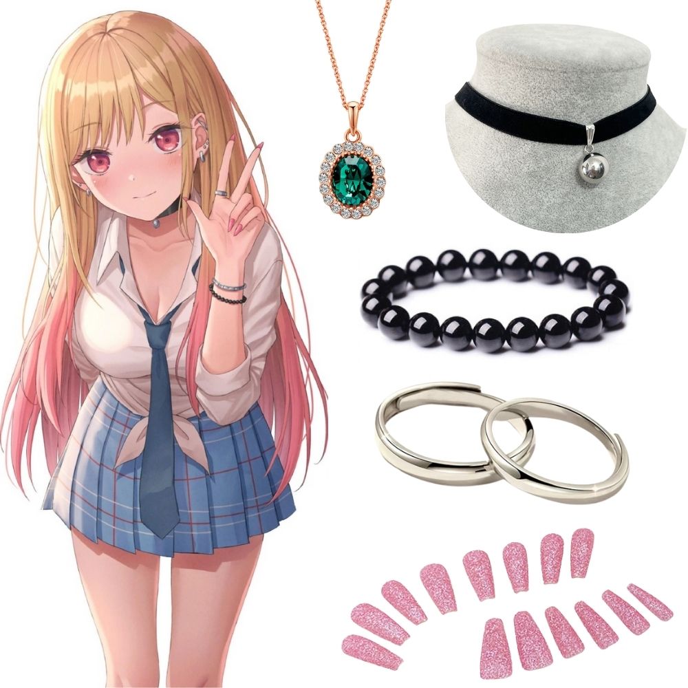Pendientes y collar de Kitagaw - Nail Art Nail Art reseña y precio